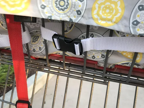 Miniatura 7 de Funda doble doble para carrito de compras para hermanos bebés con funda de transporte. Garantizado para adaptarse a tiendas de comestibles