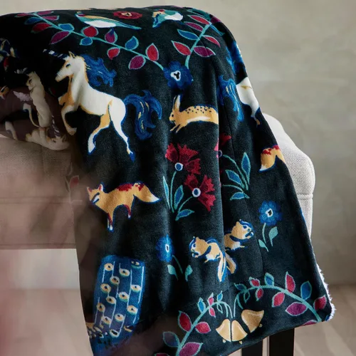 Miniatura 4 de Vera Bradley Manta Throw de Lana Polar Cozy Life para Mujer, Tamaño único
