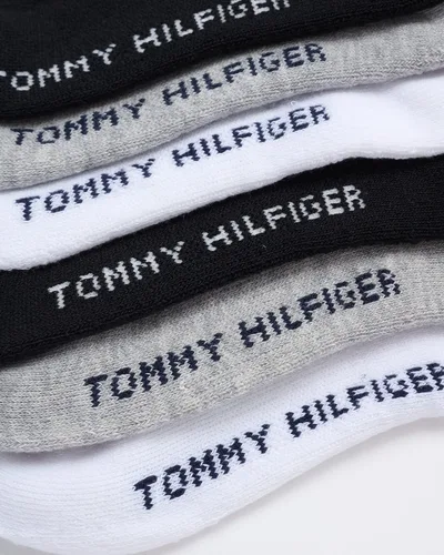 Miniatura 5 de Tommy Hilfiger Calcetines deportivos unisex para niños, calcetines acolchados (6 unidades)