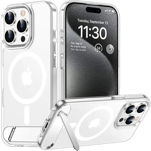 Miniatura 237 de Funda para iPhone 11 con compatibilidad magnética, [Soporte invisible incorporado][Compatible con MagSafe]