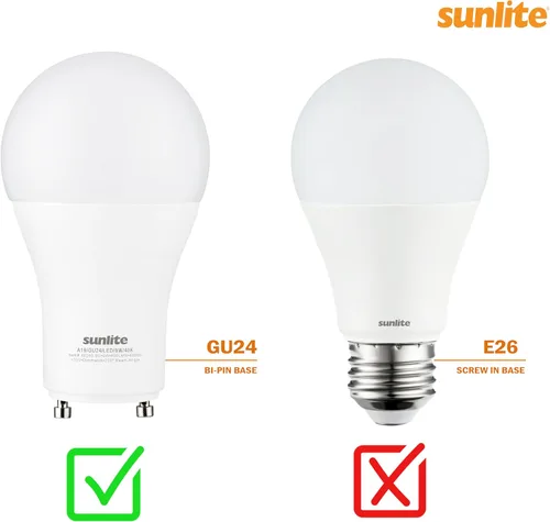 Miniatura 9 de Sunlite Bombilla LED PAR16 regulable, de cuello corto, empotrable, 7 vatios, (reemplazo halógeno de 50 W) 500 lúmenes, base E26 media, certificación