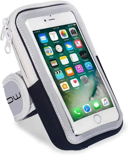 LENPOW - Brazalete multifuncional para deportes al aire libre, a prueba de sudor, bolsa de brazo casual, bolsa de gimnasio, fitness, teléfono