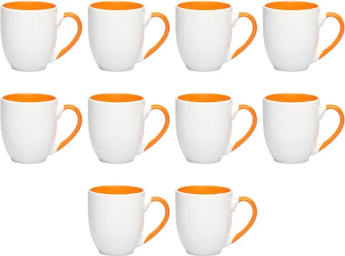 Miniatura 10 de Juego de 1 tazas de café grandes estilo bistro personalizadas de 16 onzas, paquete personalizado a granel, perfectas para café, té, expreso, cacao
