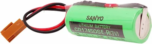Miniatura 5 de Batería PLC CR17450SE-R de 3 V 2500 mAh con resistencia para sistema CNC FANUC A98L-0031-0012 con enchufe