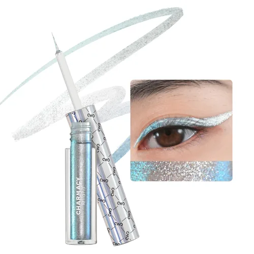 Miniatura 31 de CHARMACY Delineador Líquido para Ojos Resistente al Agua, Lápiz delineador de ojos negro intenso de larga duración con punta ultra fina, a prueba
