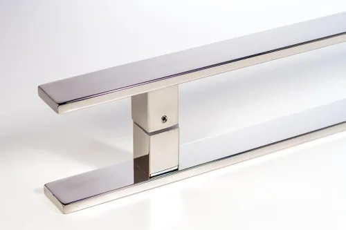 Miniatura 3 de Moderno y contemporáneo rectángulo cuadrado de forma plana, bar, escalera inoxidable - Manija de puerta de acero, regadera, vidrio, regadera vidrio