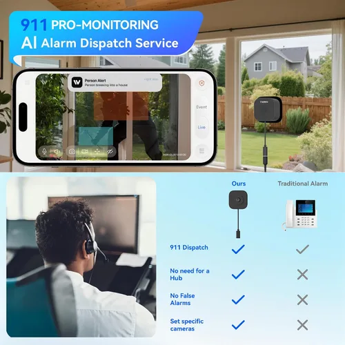 Miniatura 2 de Cámara magnética para ventana, cámara de seguridad para ventana con visión nocturna, cámara interior de 3MP 2K para seguridad del hogar, habilitada