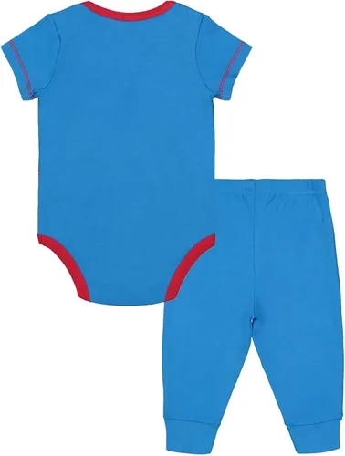 Miniatura 2 de Marvel Vengadores Hulk Capitán América Iron Man Spider Man Baby Cosplay Body y pantalones Conjunto de recién nacido a bebé
