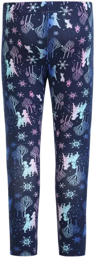 Miniatura 9 de Disney Frozen - Conjunto de camiseta para niñas, sudadera con capucha y pantalones de leggings con cremallera para niños pequeños - Blancogrisazul
