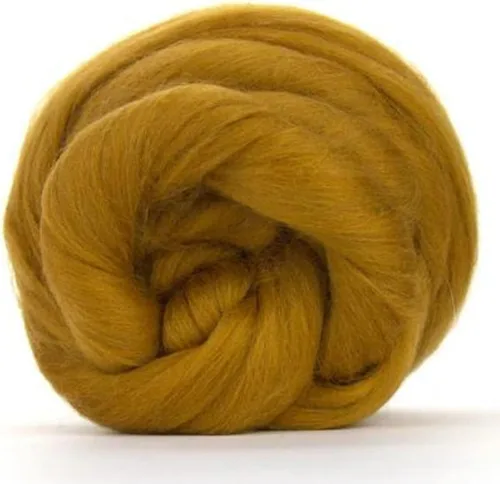 Miniatura 7 de Revolution Fibers Lana Merino para hilar Lana superior peinada Premium 22 micrones, perfecta para proyectos de fieltro, hilado, colgantes