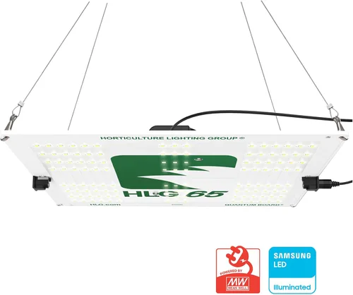 Miniatura 8 de Horticulture Lighting Group HLG 65 V2 4000K 65W Lámpara LED de Crecimiento de Tablero Cuántico para Plantas de Interior Veg & Bloom con Alta