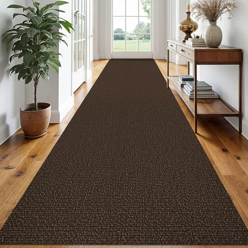 Miniatura 187 de EARTHALL Alfombra pequeña de 2 x 3 pies, lavable para entrada, antideslizante, trenzada, alfombra para puerta interior y exterior, alfombra tejida