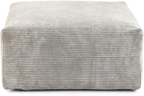 Miniatura 55 de WJShome Cloud Couch Sofá Seccional Modular, Sofá en Forma de L de 102 pulgadas con Otomana, Sofá de Pana Beige de 3 Asientos, Sofá Seccional