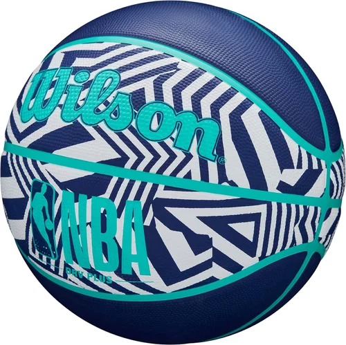 Miniatura 3 de WILSON NBA DRV Plus Dazzle Camo - Baloncesto para exteriores, índigo/verde azulado, tamaño 7-29.5 pulgadas Dazzle Camo Indigo/Verde azulado
