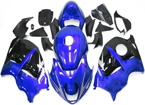 Miniatura 127 de Kit de carenado de inyección azul, negro y blanco para Suzuki GSXR600 GSX750 2006 2007 GSXR 600 GSX-R750 06 07 ABS Carenado de plástico completo