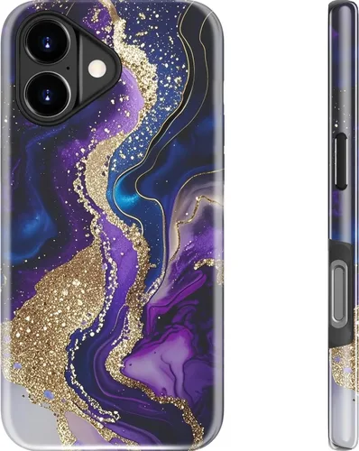 Miniatura 93 de Goodon para iPhone 17 Pro, Funda Estética de Gato Negro y Niña Naranja, Compatible con Magsafe, Funda Protectora Retro Única y Moderna de Silicona