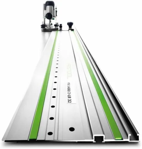 Miniatura 2 de Festool FS1400/2-LR32-55"(55.118 in)Carril de guía con agujeros para perforación. Modelo-496939