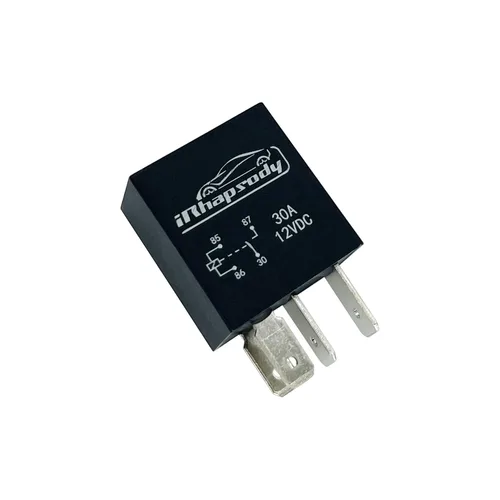 Miniatura 2 de Relé de arranque multiusos Spst de 12vdc 30amp de 4 pines, relés de reemplazo automotriz