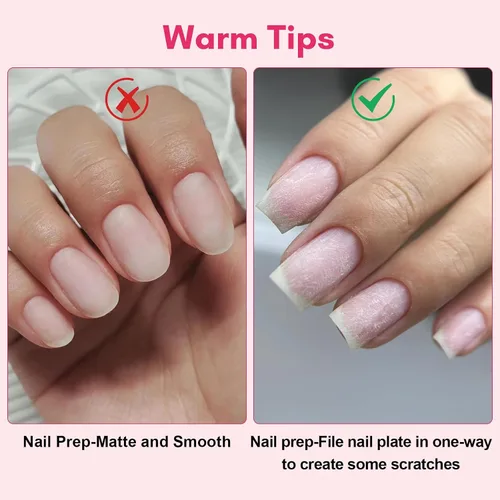 Miniatura 9 de Makartt Pegamento para uñas acrílicas, pegamento para aplicar con pincel para reparar uñas, pegamento profesional para uñas postizas de larga