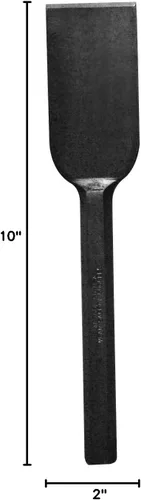 Miniatura 2 de Dasco 471 - Cincel para electricista de acero templado (10.0 x 2.2 in)