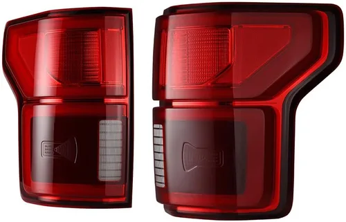 Miniatura 6 de Astra Depot Juego de luces traseras de freno de marcha atrás, compatible con Ford F150 2018-2020 con punto ciego XL XLT Raptor Lariat King Ranch