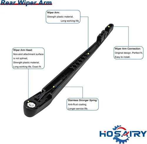 Miniatura 3 de Juego de limpiaparabrisas trasero para Honda Odyssey 2011-2017 Conjunto de limpiaparabrisas trasero 76720-TK8-A01 76730-TK8-A21