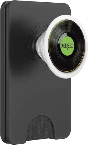 Miniatura 8 de Green Vinyl Record Player Vinyl Collector Retro Music Lover PopSockets Adhesive PopGrip