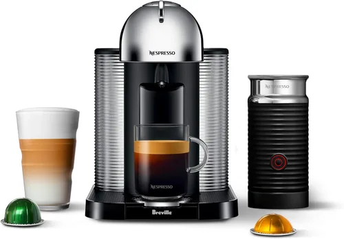 Miniatura 2 de Breville Nespresso Vertuo - Máquina de café y espresso, cromo y cápsulas VertuoLine, paquete variado de espresso, café espresso tostado medio