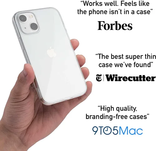 Miniatura 5 de totallee Funda delgada para iPhone 13 mini, la cubierta más delgada y minimalista para Apple iPhone 13 Mini (2021) (azul marino)