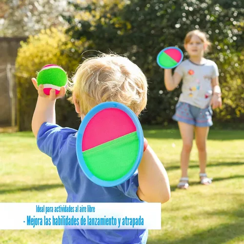Miniatura 8 de Ayeboovi Juego de lanzar y atrapar, juguetes al aire libre para niños, patio, playa, camping, juguetes para niños de 3, 4, 5, 6, 7, 8, 9, 10 años