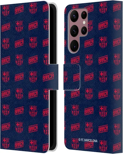 Miniatura 189 de Head Case Designs Funda de piel con licencia oficial del FC Barcelona Barca Crest Graphics para Samsung Galaxy A06 4G