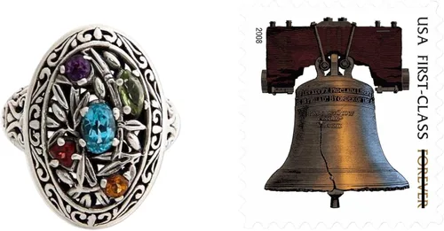 Miniatura 3 de NOVICA Multi-Gem, anillo de cóctel de plata de ley 925, flores de bambú, Plata Esterlina, multi Sin piedras preciosas