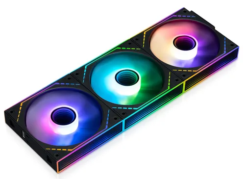 Thermalright TL-M12QR-S X3 - Ventiladores de carcasa de PC inversa de 4.724 in, ventiladores PWM ARGB, refrigeración silenciosa de 1500 RPM, cadena