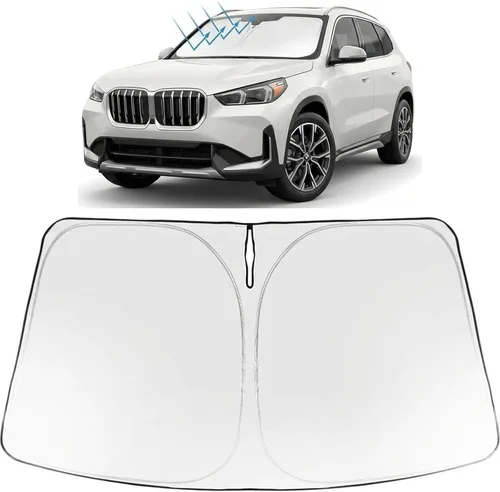 Miniatura 207 de Proadsy Parasol para parabrisas actualizado 2025, ajuste personalizado Dodge RAM 1500 2Dr 2019-2024 2025, 4 capas, plegable, protector de parasol