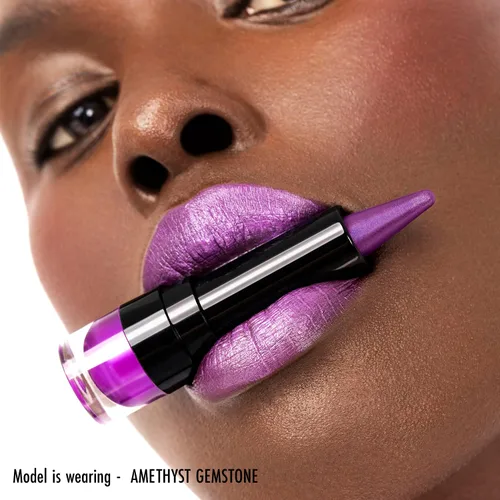 Miniatura 5 de Brillo labial metálico metalicious de Black Radiance The Lip Sculptor Piedra preciosa de amatista (Lavanda clara)