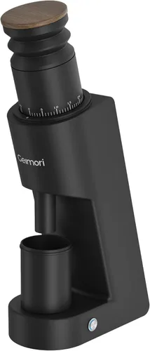 Miniatura 9 de Wirsh Geimori GU38 - Molinillo de café de dosis única, con rebaba cónica de acero inoxidable de 6 núcleos de 1.496 in, ajuste continuo de 0.000 in