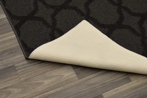 Miniatura 51 de Garland Rug Sparta - Alfombra antideslizante de polipropileno de 2 pies x 12 pies, color negro, ideal para salas de estar y pasillos, elegante