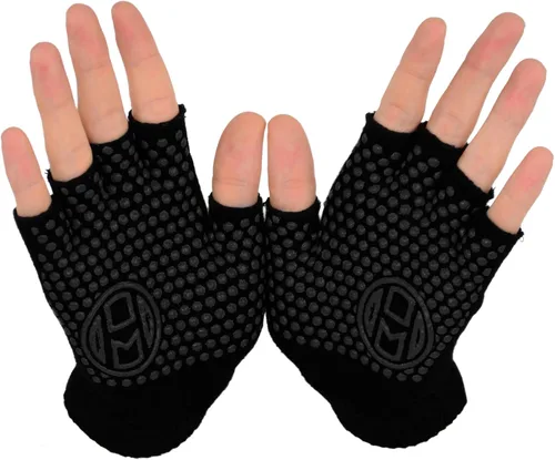 Miniatura 5 de Mato & Hash Guantes de agarre sin dedos para yoga, pilates