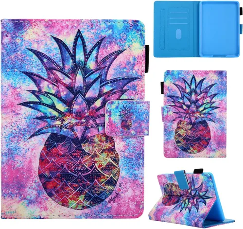 Miniatura 28 de Funda tipo libro para Kindle Paperwhite de 10ª/7ª/6ª/5ª generación, funda protectora ligera con ranuras para tarjetas, encendido automático