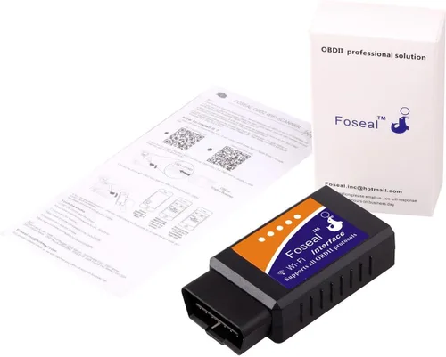 Miniatura 5 de Foseal Escáner OBD2 de Wifi, lector de código de coche Compruebe la luz del motor herramienta de diagnóstico de la exploración para iOS y Android