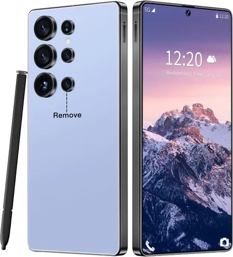Miniatura 13 de Huness I25 Ultra Unlocked Cell Phone,Built in Pen,16+1TB Unlocked Phone, Android 14 Battery 7000mAh 6.99" HD Screen Smartphone, 5G/Face