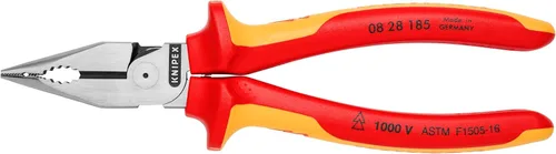 Knipex - Alicates combinados de punta de aguja-1000V aislados (0828185US)