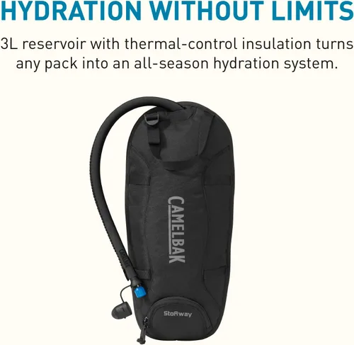 Miniatura 3 de CamelBak Stoaway - Depósito de vejiga de hidratación para senderismo, nieve, correr con tubo aislado