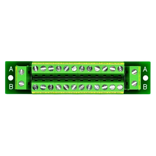 Miniatura 3 de OONO Módulo de distribución de bloque de terminales de posición 2x12 de 16 amperios para CA DC