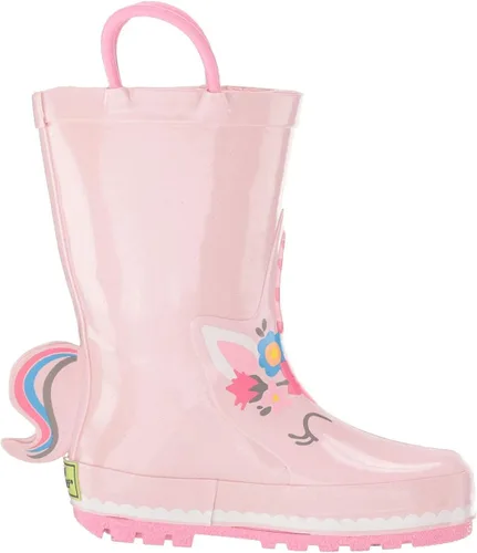 Miniatura 6 de Western Chief Girl's Waterproof Printed Rain Boot with Easy on Handles