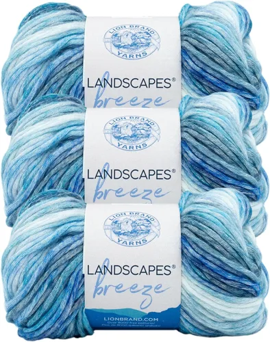 Miniatura 10 de Lion Brand Yarn Landscapes Breeze Hilo, Bay