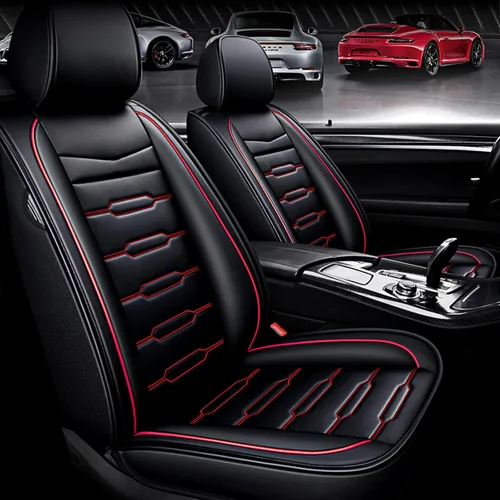 Miniatura 13 de AOMSAZTO 2 fundas de asiento delantero de ajuste personalizado para Volkswagen Jetta 2007-2025 - Protector de asiento de automóvil de cuero