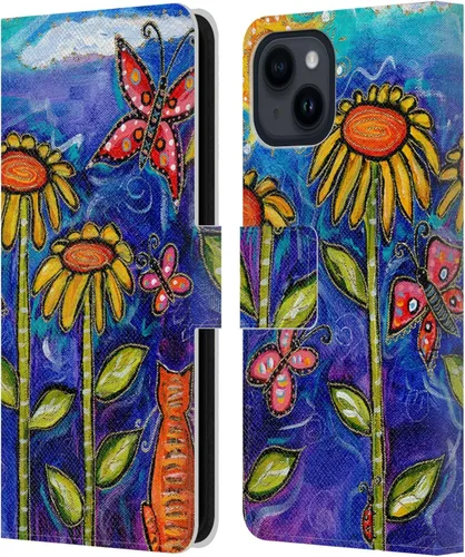 Miniatura 19 de Head Case Designs Officially Licensed Wyanne Half Light Nature 2 Leather Wallet Case Compatible with Apple iPhone 15