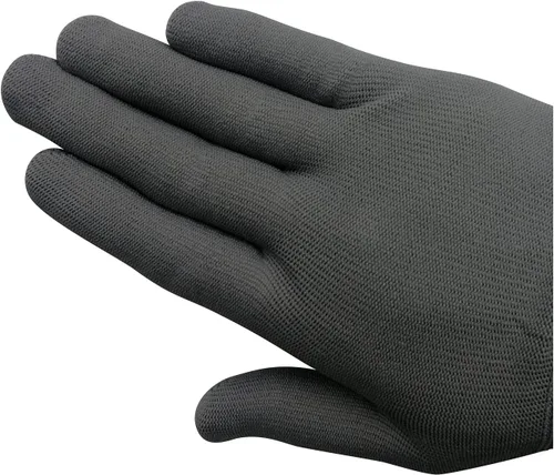 Miniatura 3 de Guantes de vinilo con envoltura, guantes profesionales antiestáticos para aplicación, trabajo libre de polvo, construcción de PC (Gris, 1 par)