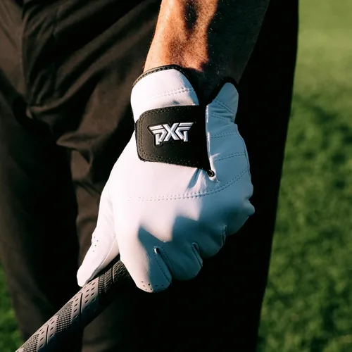 Miniatura 6 de PXG Guantes de golf para hombres jugadores guante para golfista diestro guante para golfista zurdo de piel Cabretta Blanco